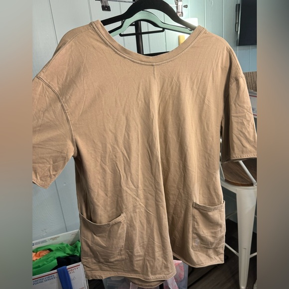 NWT Free People Movement Hot Shot Tee Romper - Mocha Latte - XS, S, M, L - Picture 6 of 7